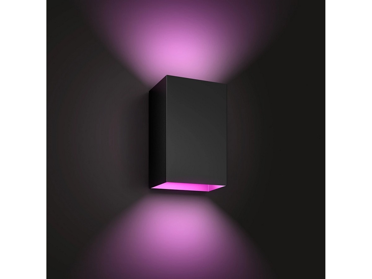 Philips Hue Resonate WACA Vägglampa 2x8 (svart) Vägglampa