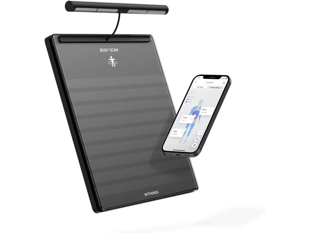 Withings Body Scan smart badvåg (svart) Personvågar