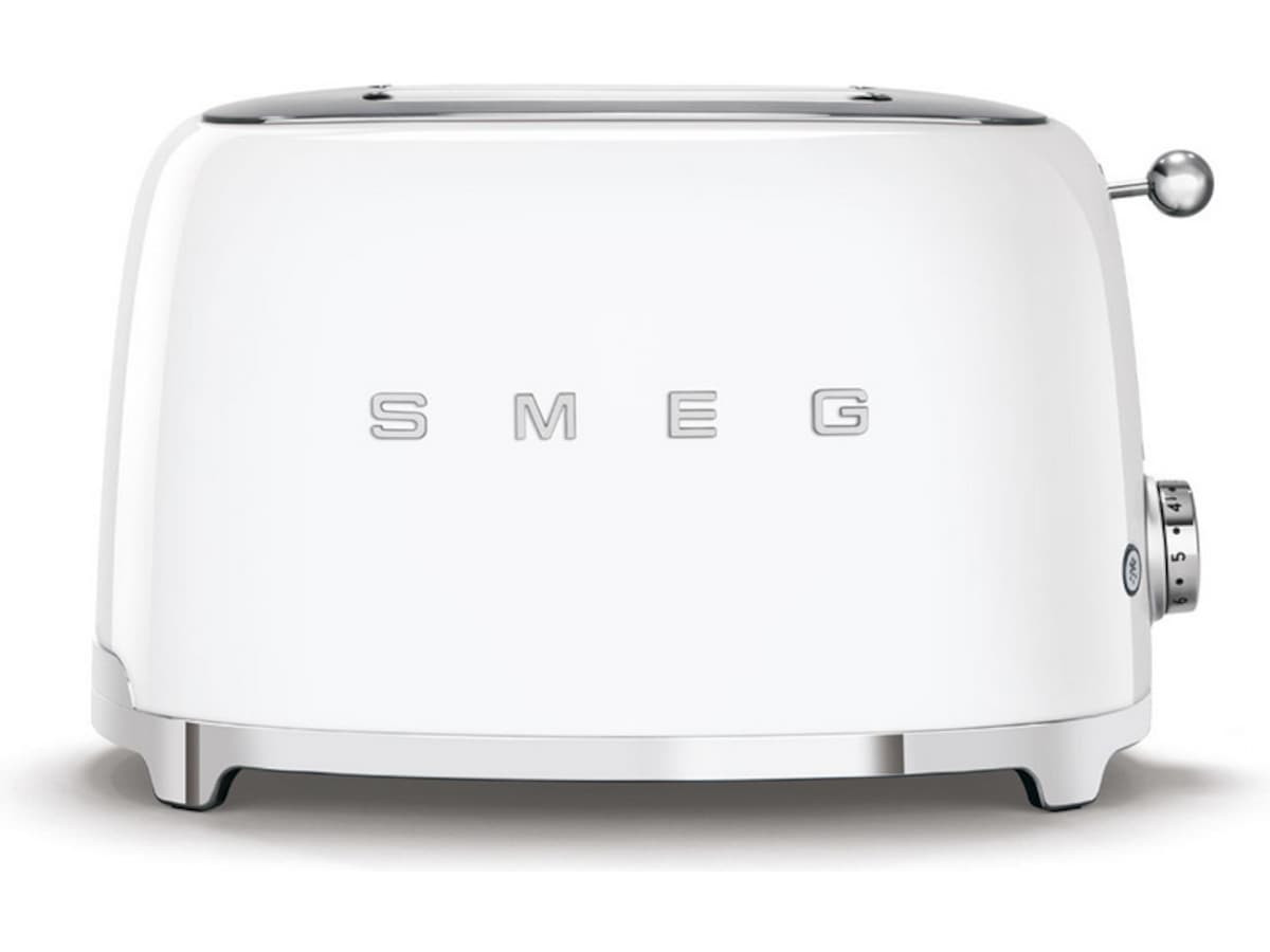 Smeg TSF01WHEU Brödrost för 2 skivor (vit) Brödrostar