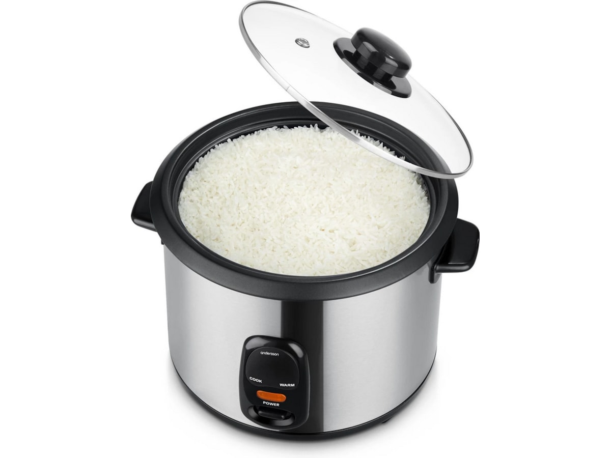 Andersson REC 2.2 riskokare (rostfritt stål) Mat- & ångkokare