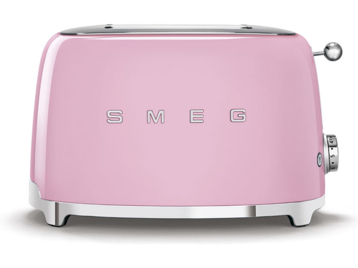 Smeg TSF01PKEU Brödrost för 2 skivor (rosa) Brödrostar