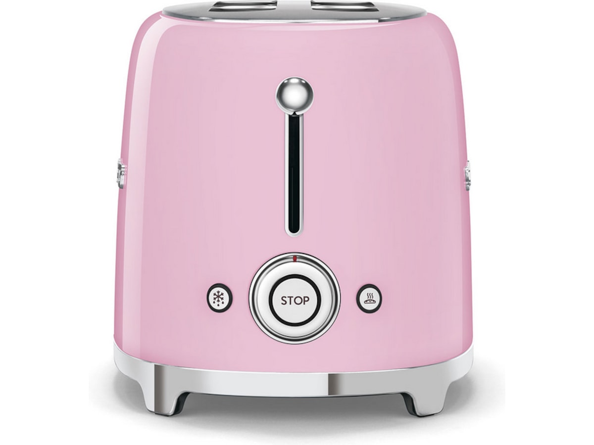 Smeg TSF01PKEU Brödrost för 2 skivor (rosa) Brödrostar