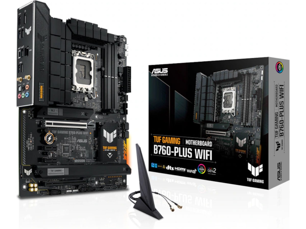 ASUS TUF GAMING B760-PLUS WIFI Moderkort Intel Socket