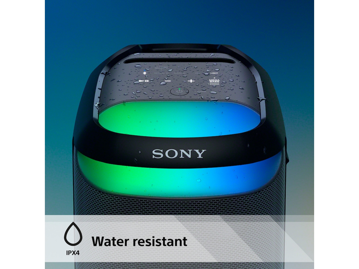 Sony SRS-XV800 trådlös bärbar högtalare (svart) Trådlös / Bluetooth högtalare