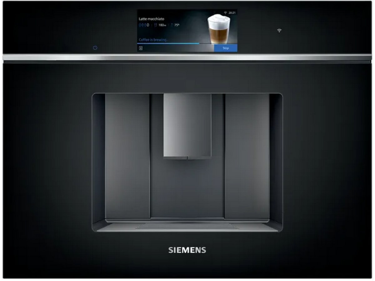 Siemens iQ700 CT718L1B0 Integrerad espressomaskin (svart) Espressomaskiner