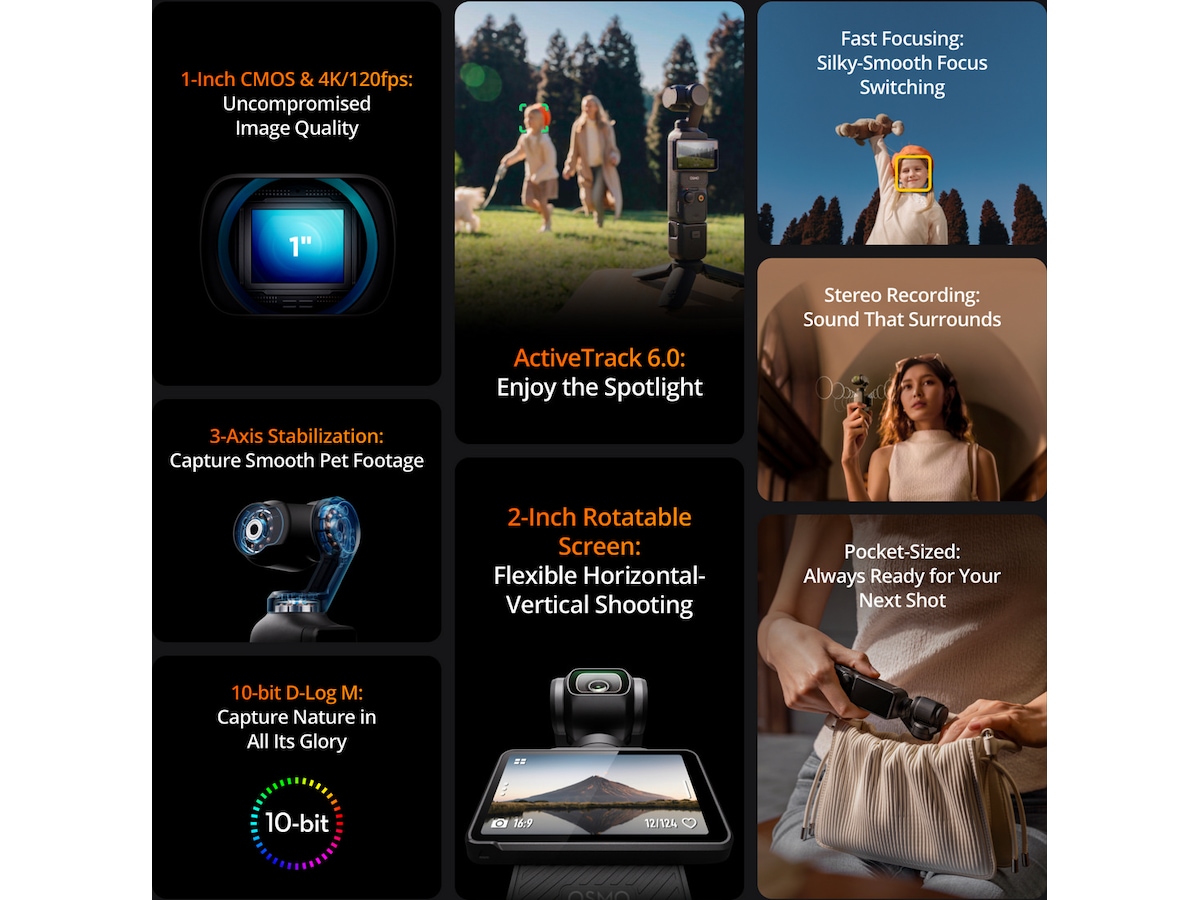 DJI Osmo Pocket 3 Actionkamera