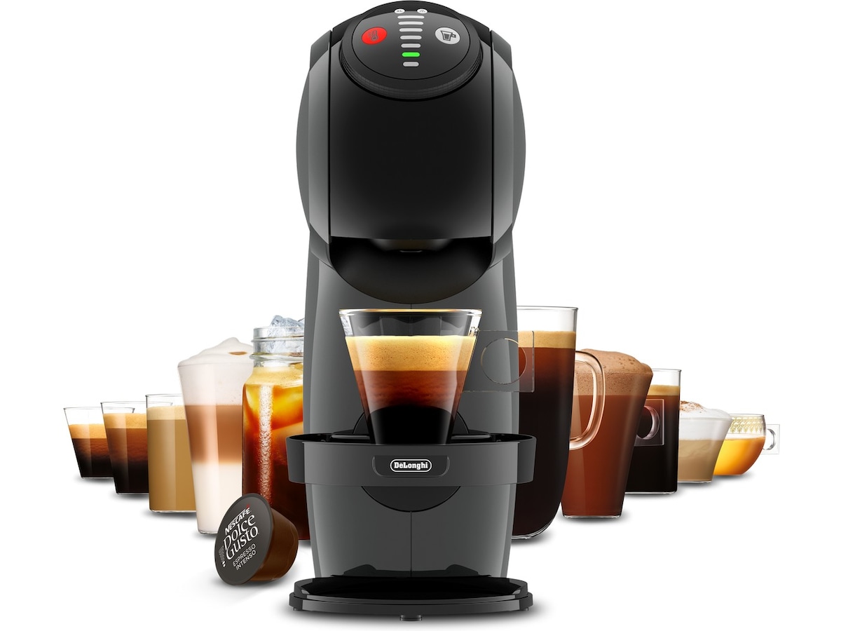 NESCAFE Dolce Gusto® Genio S automatisk kapselmaskin (svart) Kapselmaskiner