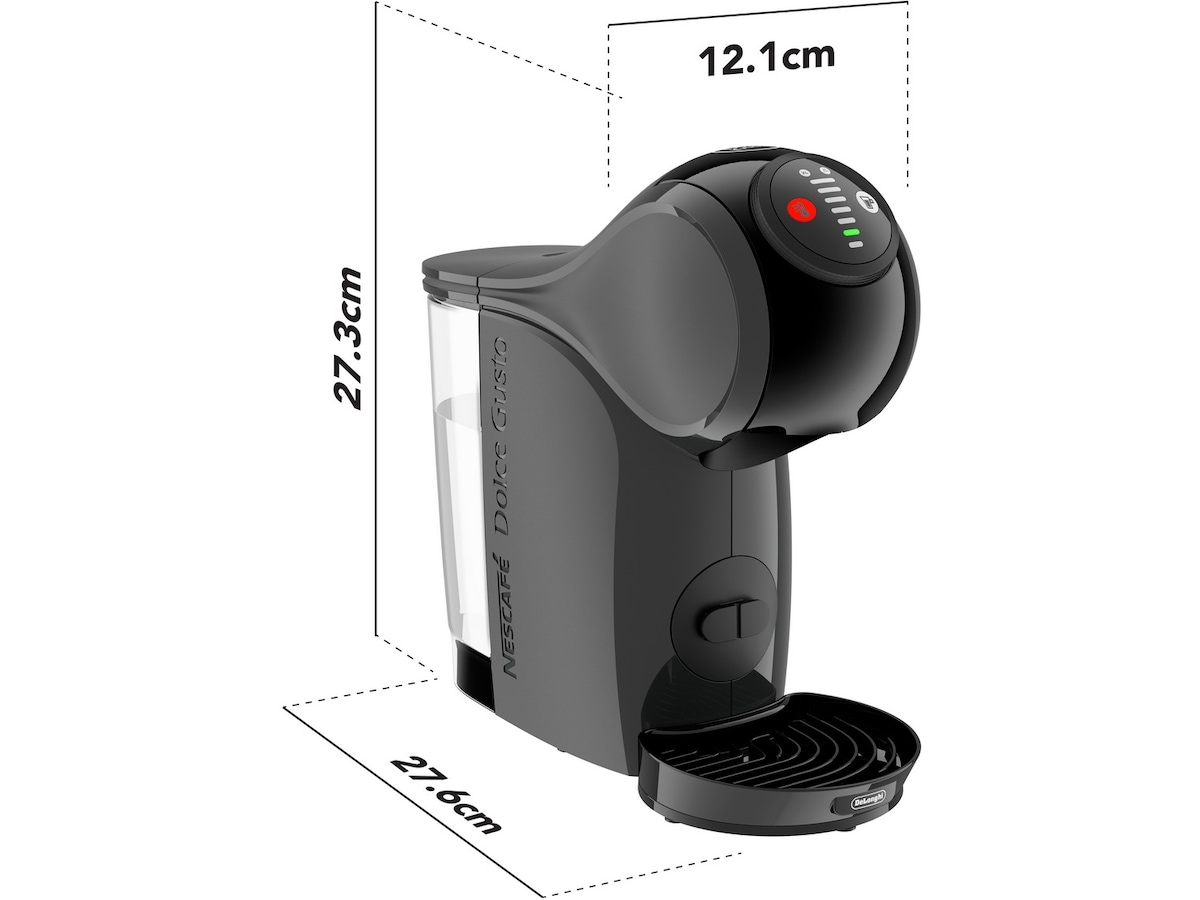 NESCAFE Dolce Gusto® Genio S automatisk kapselmaskin (svart) Kapselmaskiner