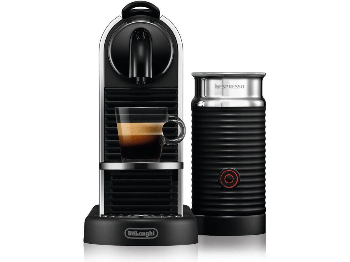 Nespresso CitiZ & Milk by De'Longhi kapselmaskin (svart) Kapselmaskiner