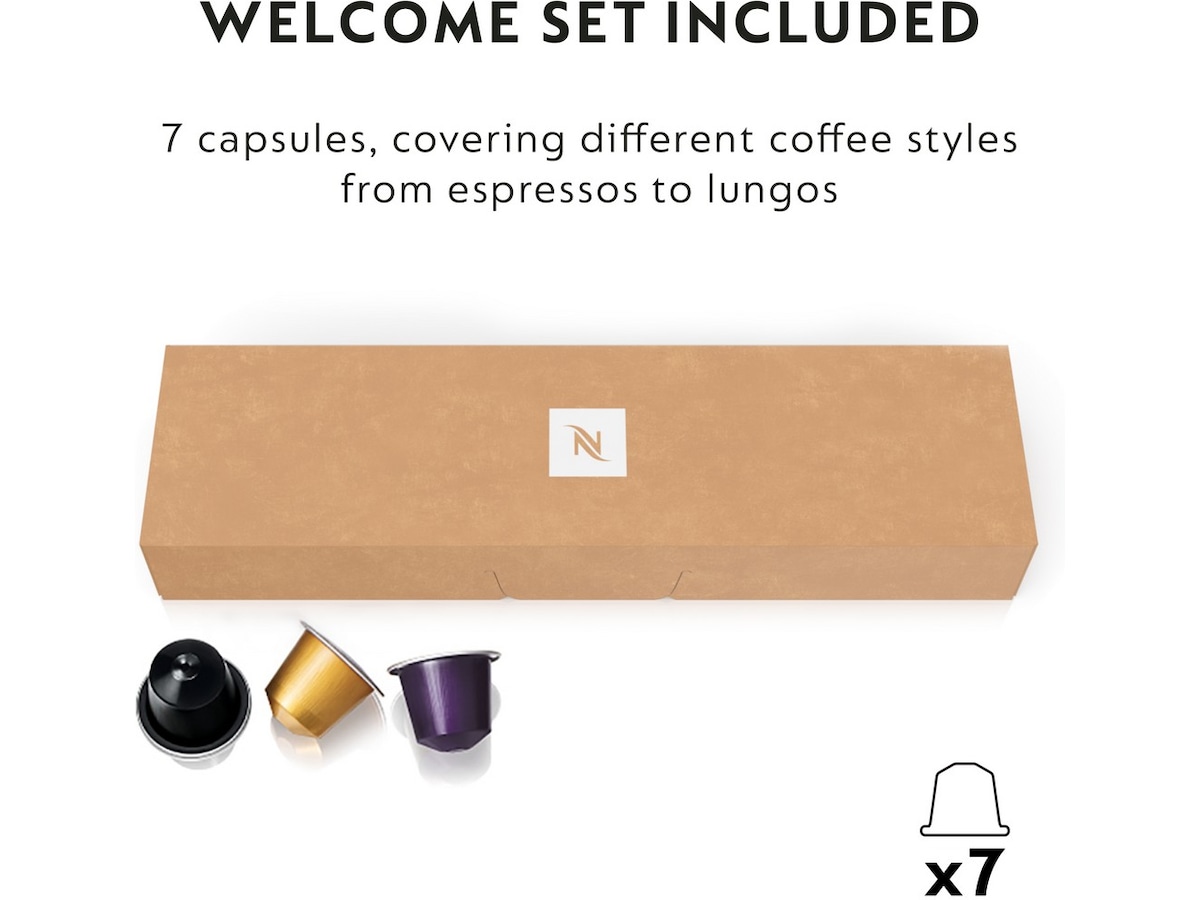 Nespresso CitiZ & Milk by De'Longhi kapselmaskin (svart) Kapselmaskiner