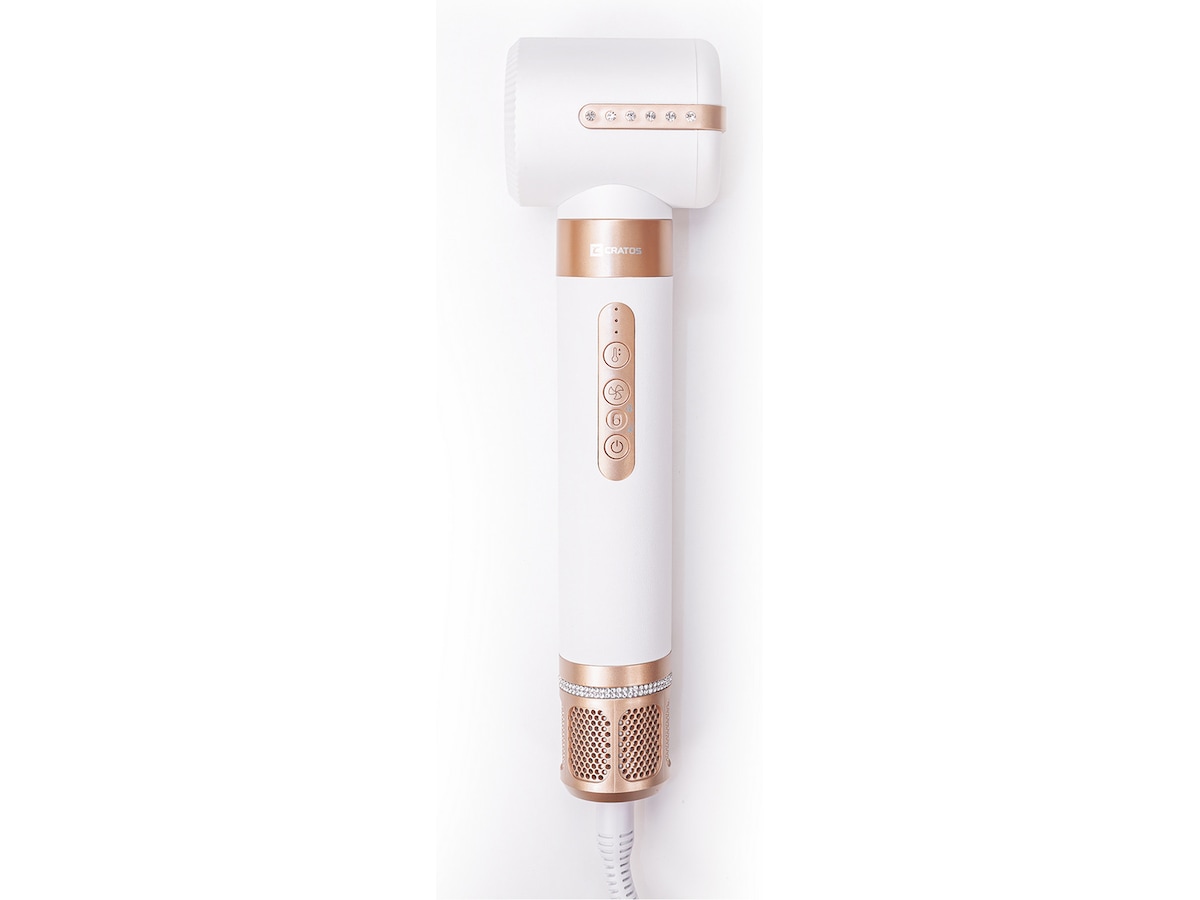 Cratos Aircurl Multistyler (vit/guld) -B-Grade Demo träning & hälsa