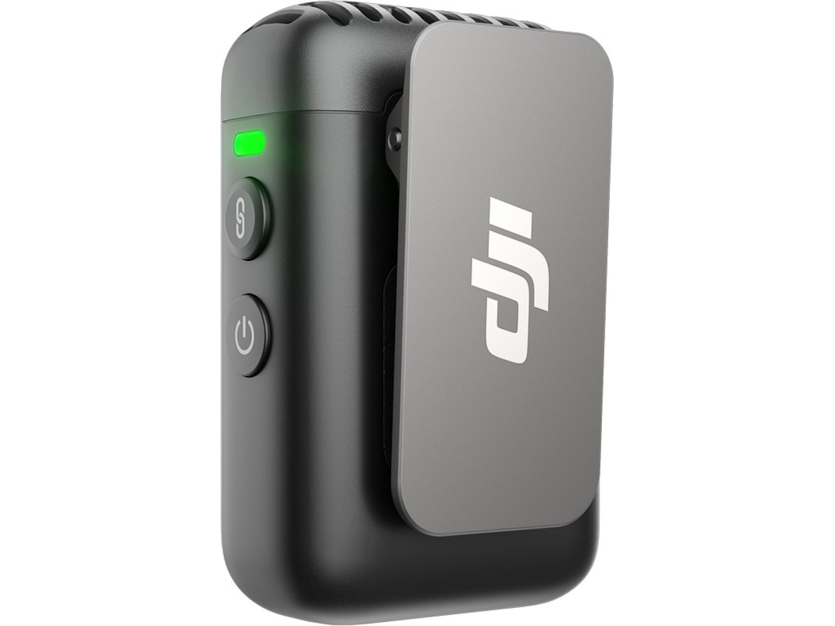 DJI Mic 2 (1 TX) (shadow black) Kameramikrofon