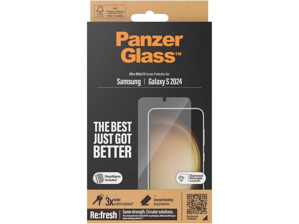 Panzerglass Galaxy S24 Skärmskydd Skärmskydd mobiltelefon