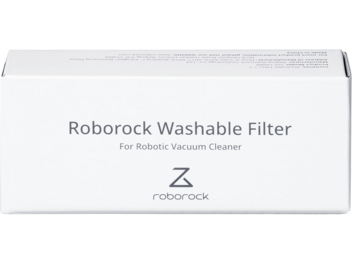 Roborock HEPA dammfilter 2pk (vit) Tillbehör för dammsugare & rengöring