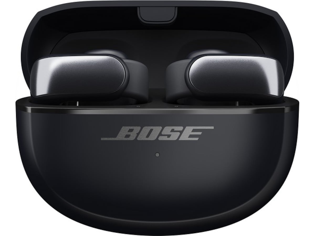 Bose Ultra Trådlösa öppna hörlurar, half In-Ear (svart) In-ear hörlurar