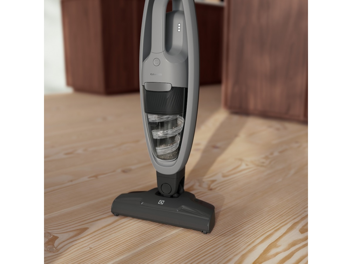 Electrolux Clean 500 sladdlös dammsugare (grå) Skaftdammsugare