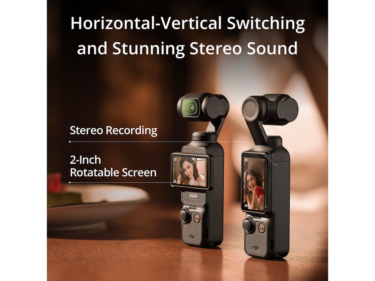 DJI Osmo Pocket 3 Creator Combo -B-Grade Demo hem & hushåll