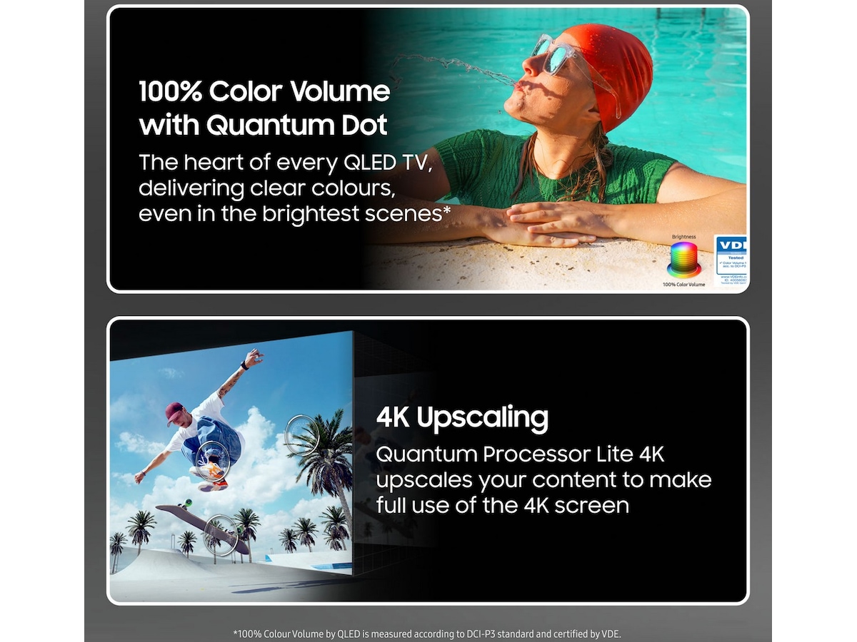 Samsung 55" Q60D QLED 4K TV TQ55Q60D 50 - 59 tums TV