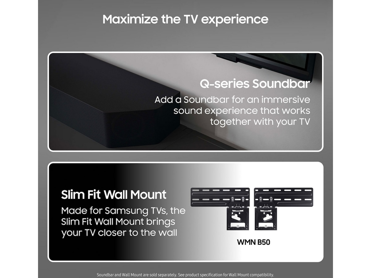 Samsung 55" Q60D QLED 4K TV TQ55Q60D 50 - 59 tums TV