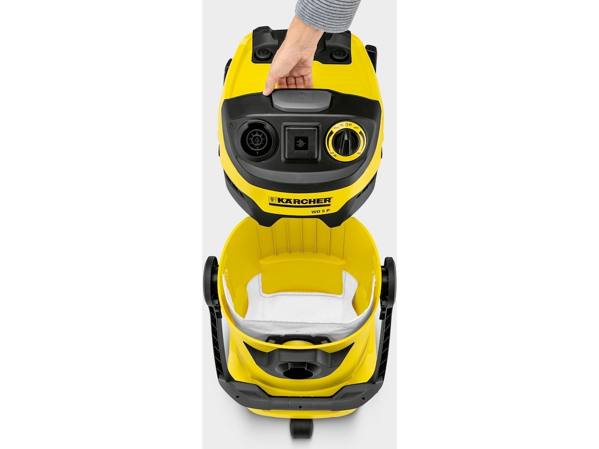 Kärcher Fleece filterpåsar WD 6 / SE 5.100 Tillbehör för dammsugare & rengöring