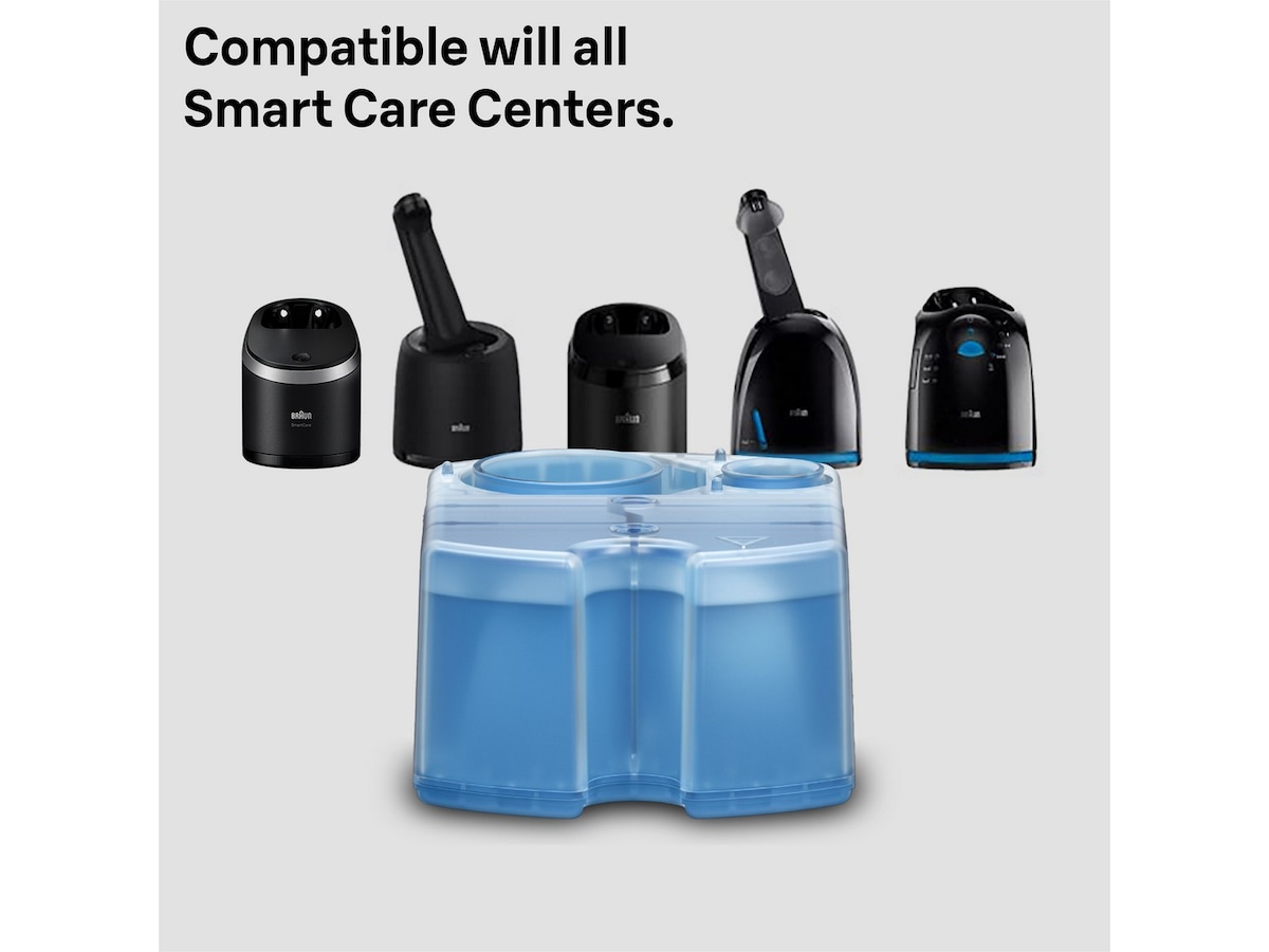 Braun 3-i-1 ShaverCare Refill-patroner för SmartCare-stationer 4 st Tillbehör till rakapparat