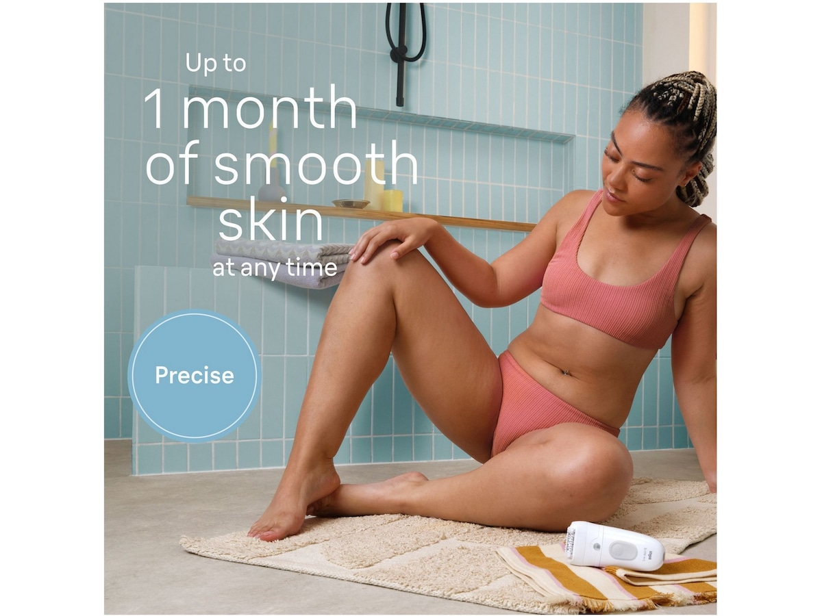 Braun Silk-épil 5 Epilator SE5-041 (vit/grå) Epilator & IPL-hårborttagning