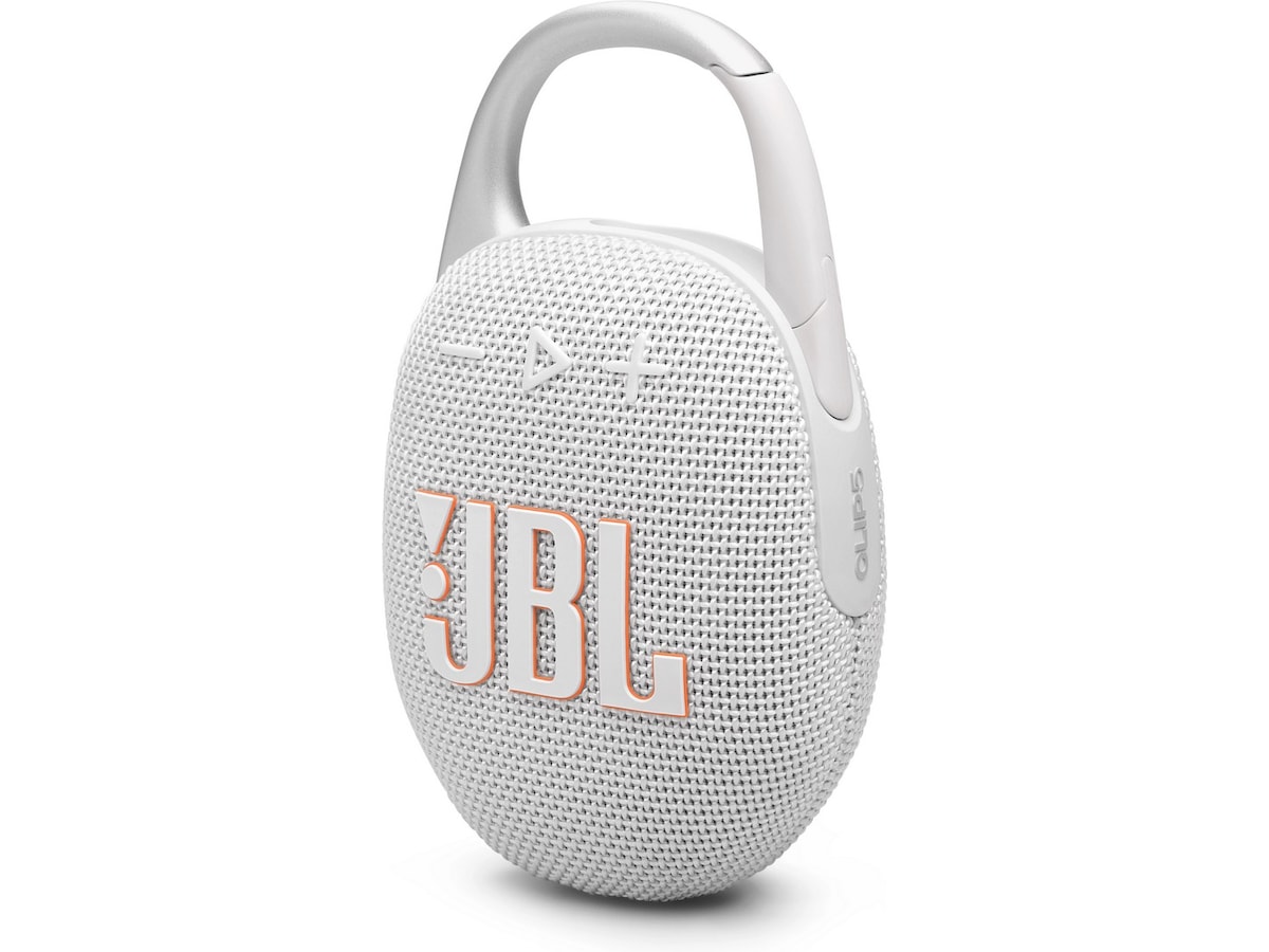 JBL Clip 5 Trådlös bluetooth högtalare (vit) Trådlös / Bluetooth högtalare
