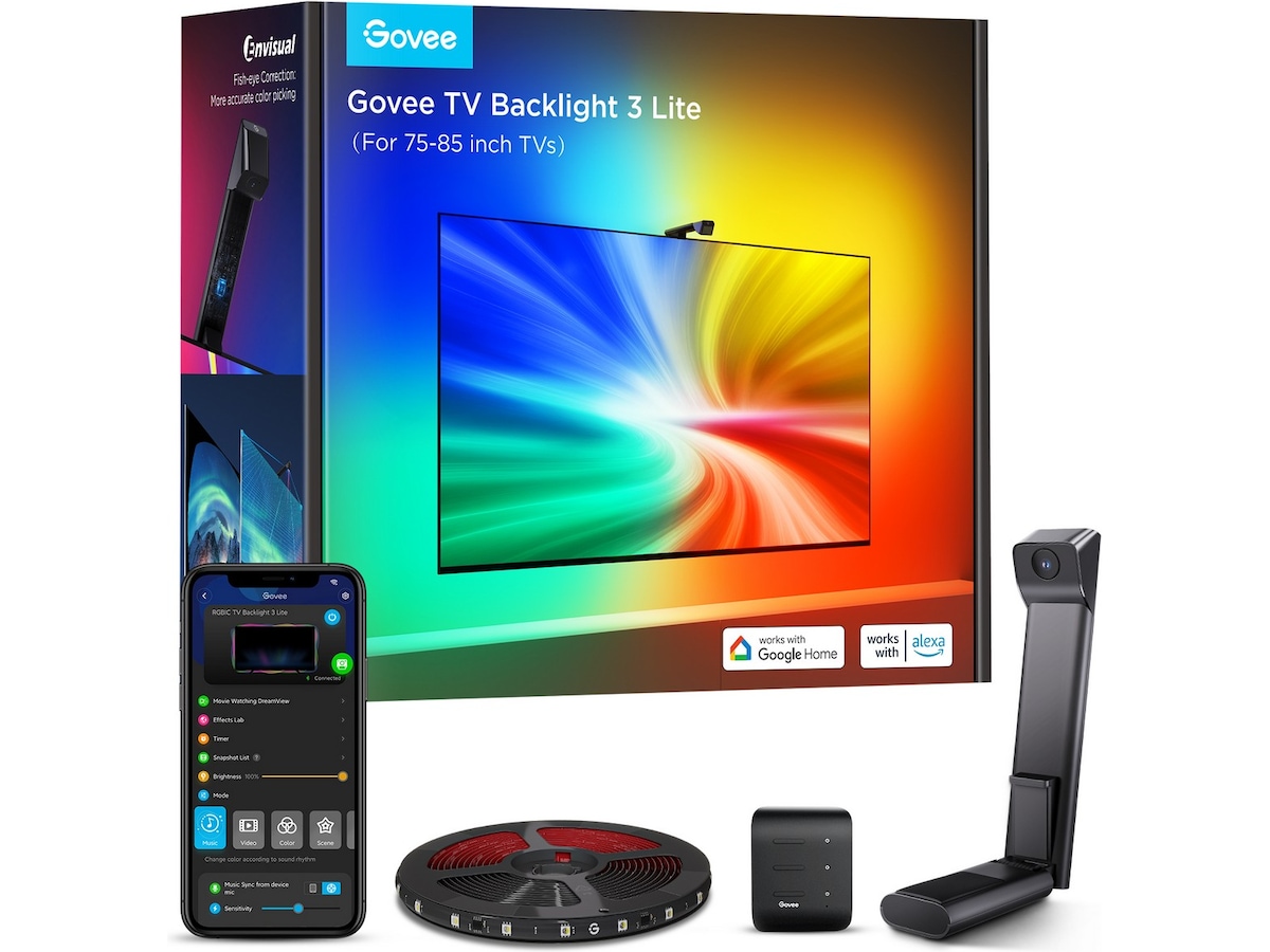 Govee Envisual TV Backlight (75" - 85") Led strips & underhållning