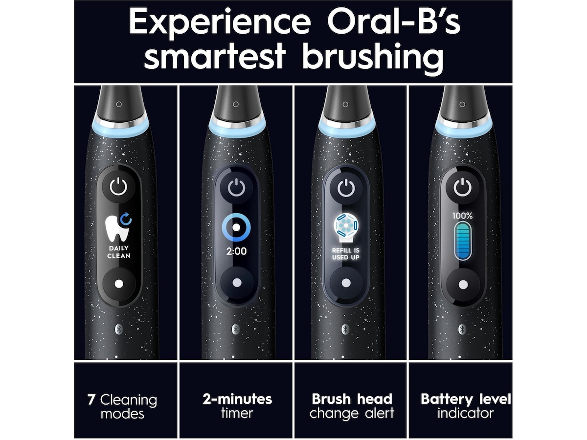 Oral-B iO 10 elektrisk tandborste (svart) Eltandborste