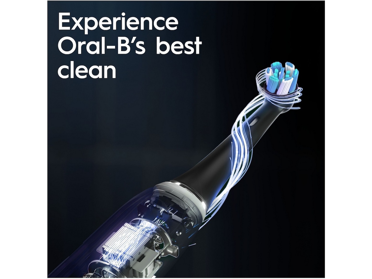 Oral-B iO 10 elektrisk tandborste (stjärndamm vit) Eltandborste