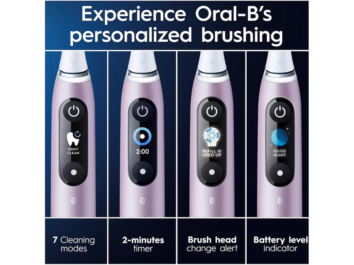 Oral-B iO 9 elektrisk tandborste (rosa) Eltandborste