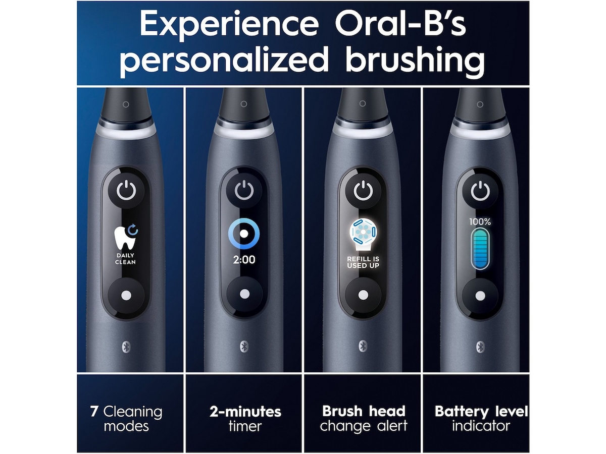 Oral-B iO 9 elektrisk tandborste (svart) Eltandborste