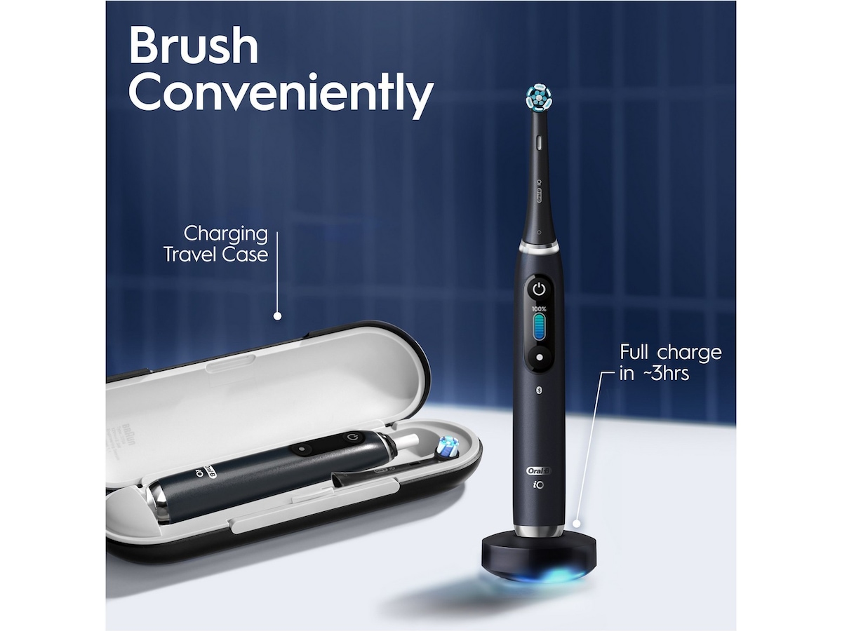 Oral-B iO 9 elektrisk tandborste (svart) Eltandborste