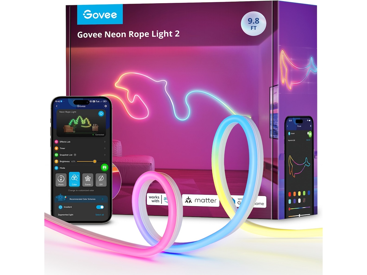 Govee Neon Rope Light 2 - 3 meter Led strips & underhållning