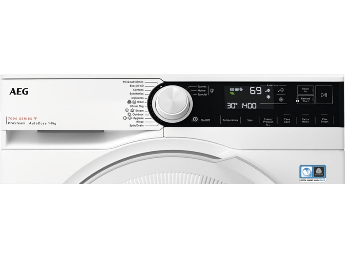 AEG LR732R94Q tvättmaskin (vit) Tvättmaskin