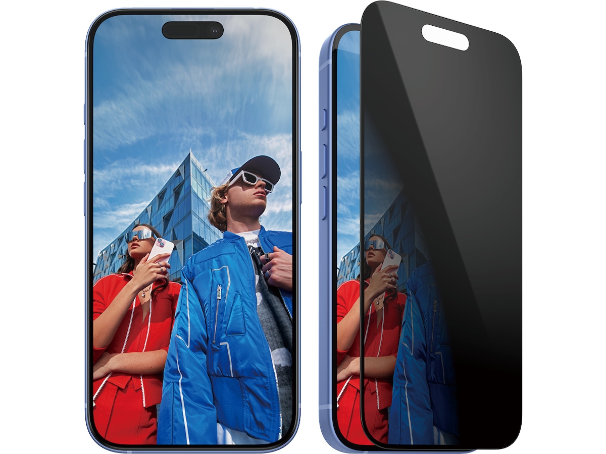 PanzerGlass iPhone 15 / 16 Privacy skärmskydd Skärmskydd mobiltelefon