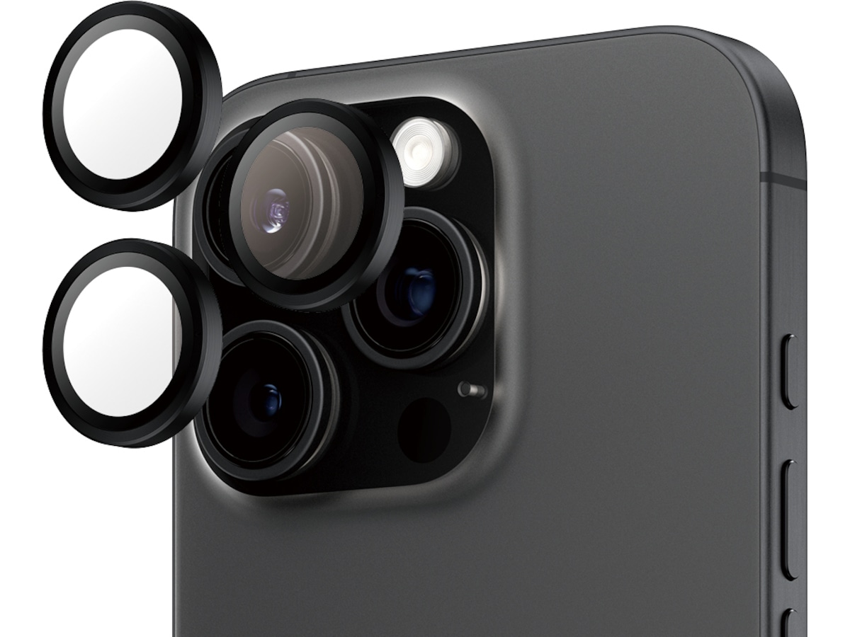 PanzerGlass iPhone 16 Pro / Pro Max Hoops Linsskydd Skärmskydd mobiltelefon