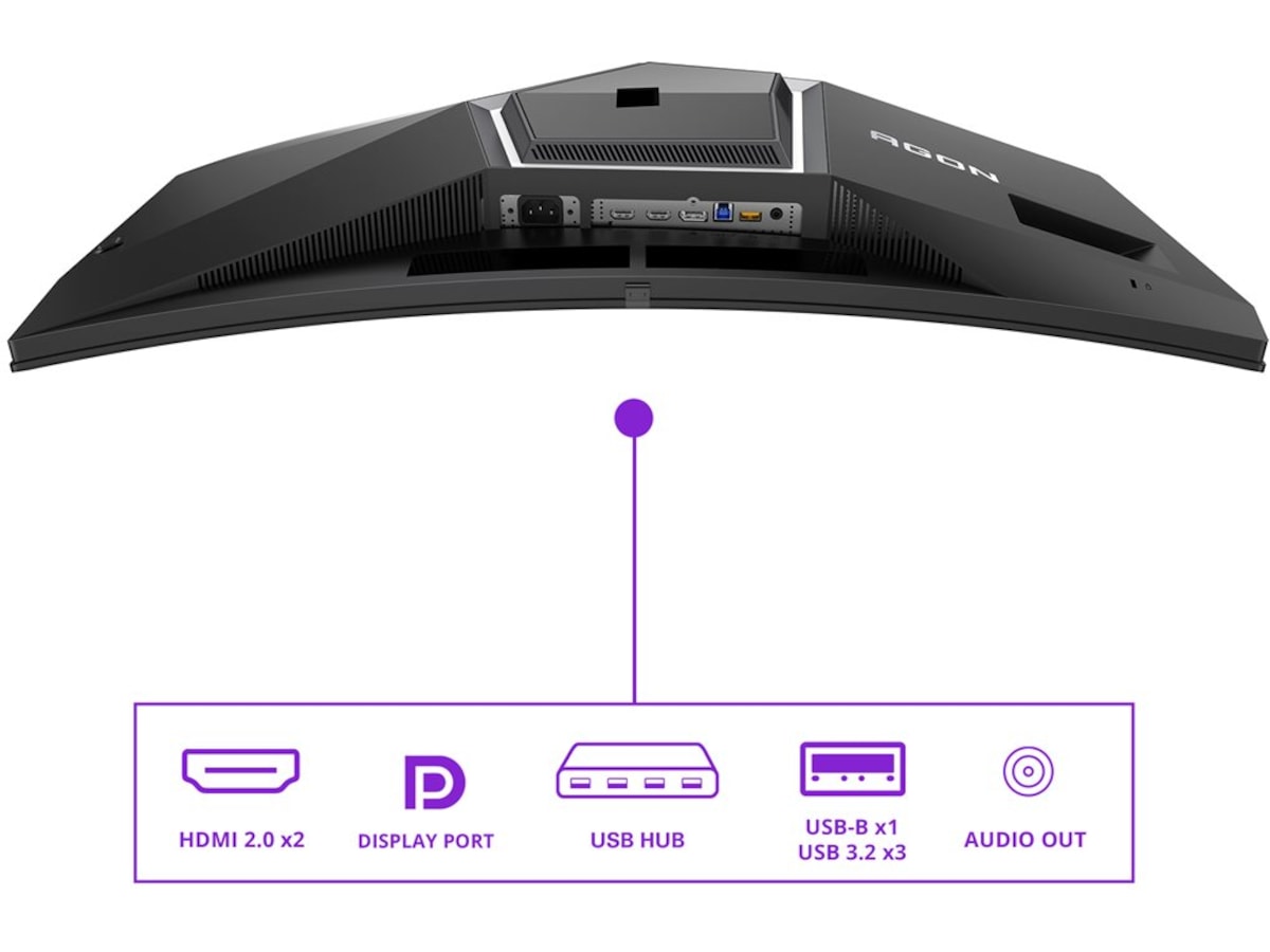 AOC 34" gamingskärm Agon Pro AG346UCD Gamingskärmar