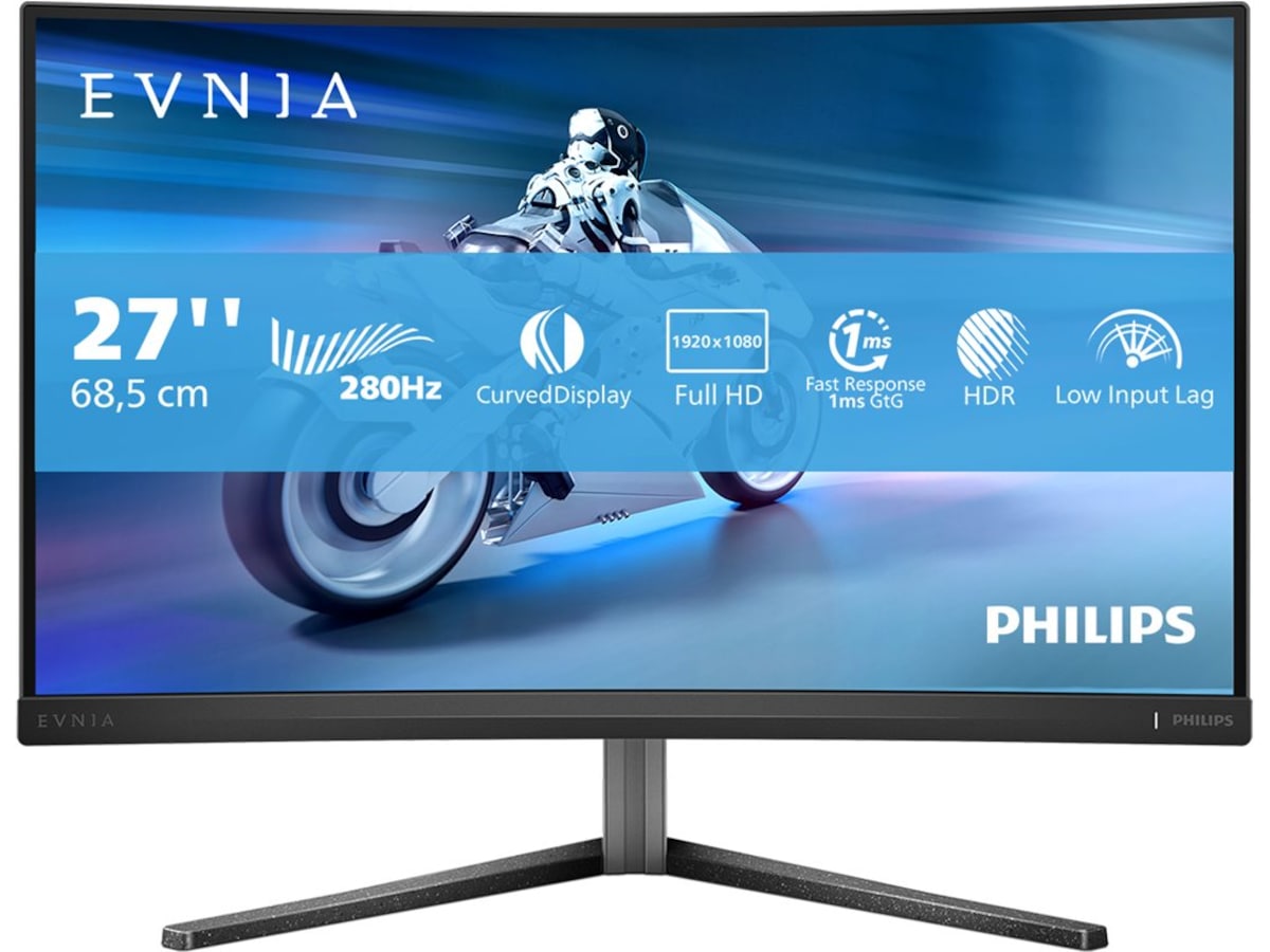 Philips 27" curved gamingskärm 27M2C5200W/00 Gamingskärmar