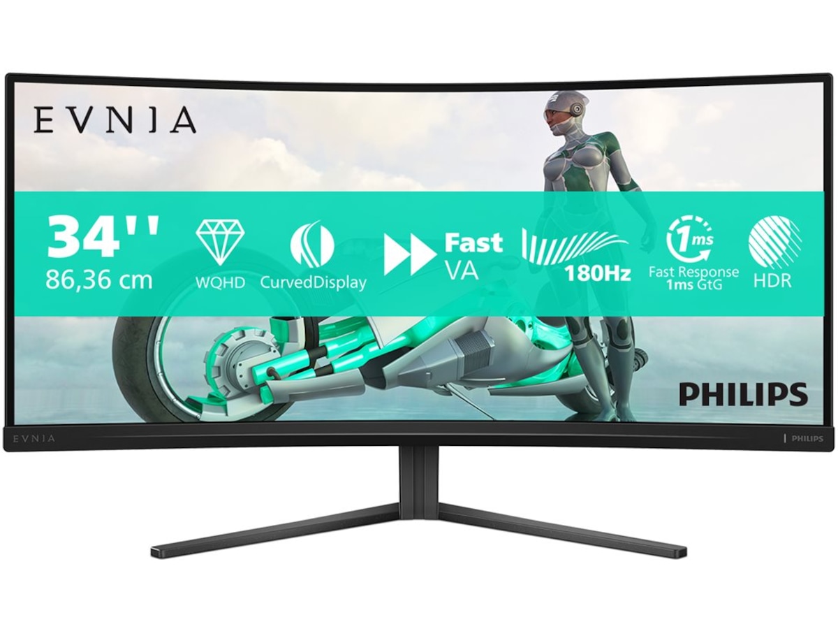 Philips 34" curved gamingskärm 34M2C3500L/00 Gamingskärmar
