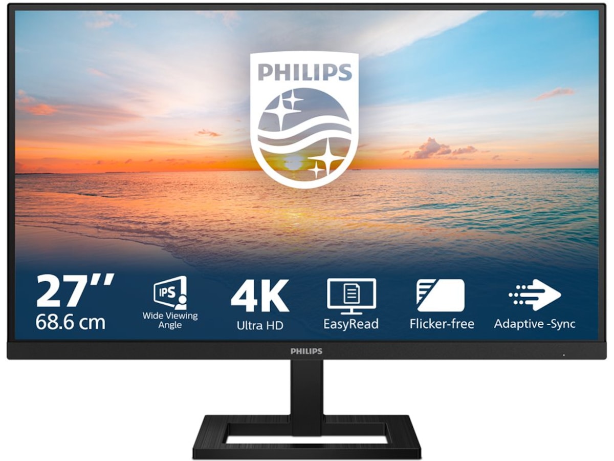 Philips 4K skärm 27E1N1900AE/00 Bildskärmar