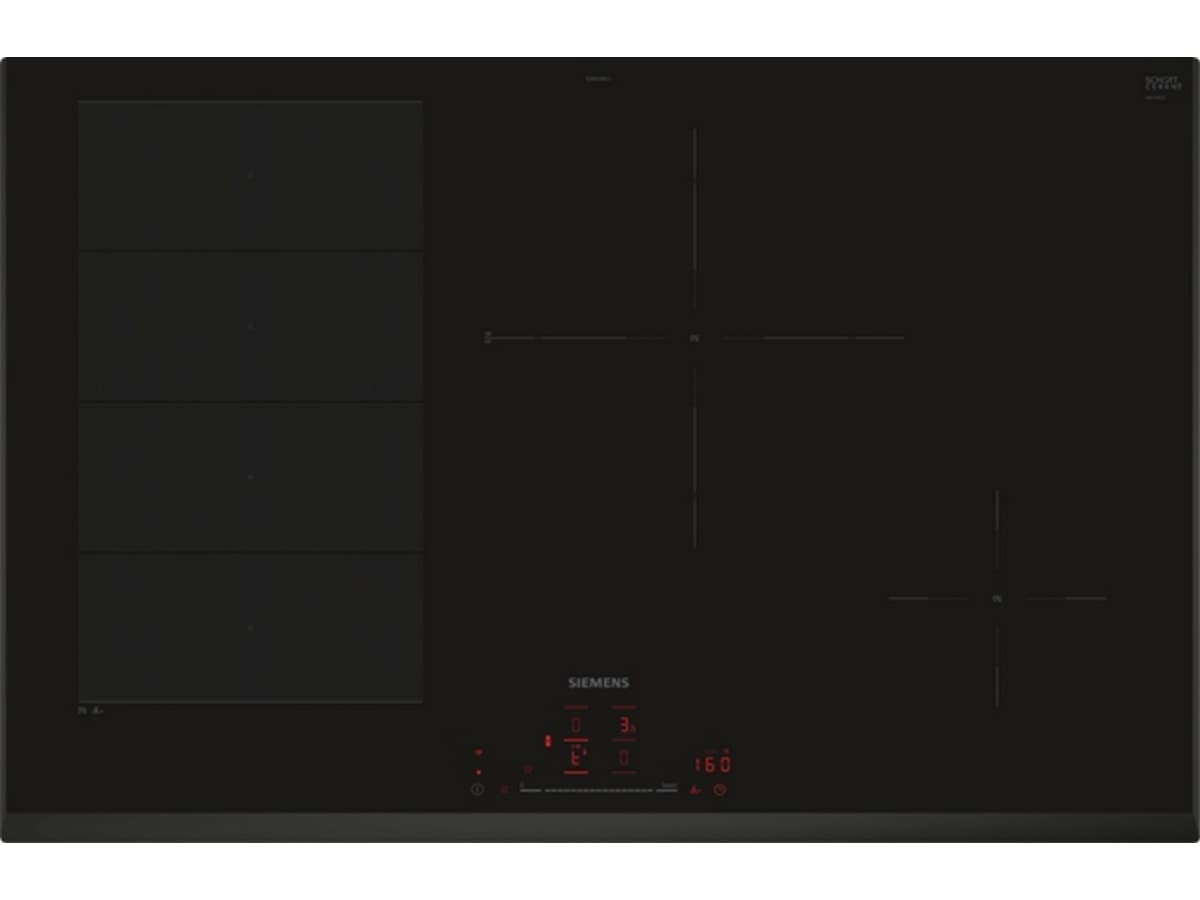 Siemens iQ700 EX851HEC1E Hob (svart) -B-Grade Demo spis- och induktionshäll