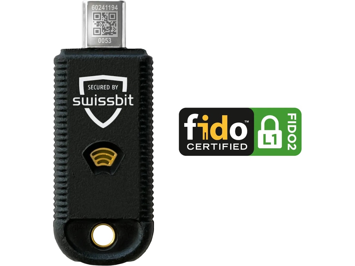 Swissbit iShield USB-C Pro Antivirus / Security