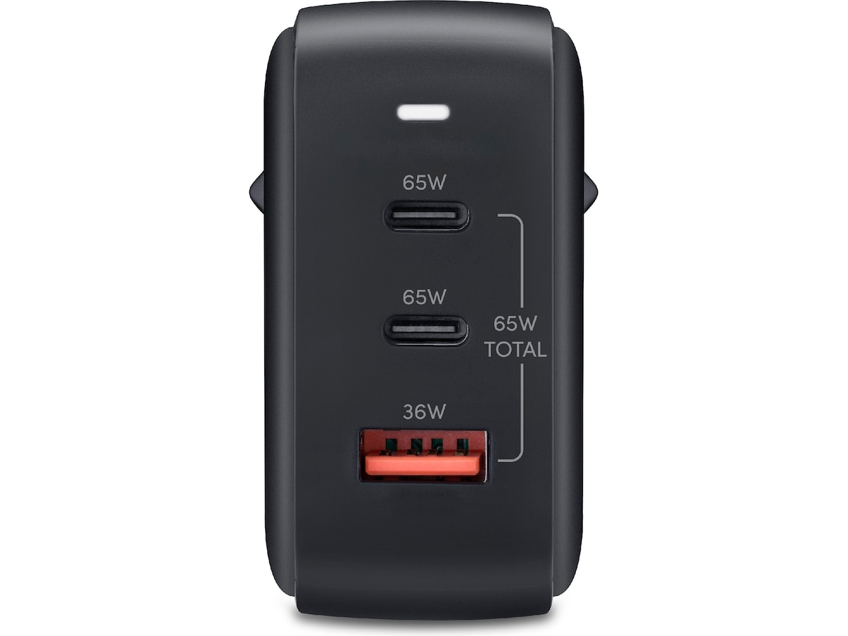 Andersson 65W Väggladdare (svart) Mobilladdare