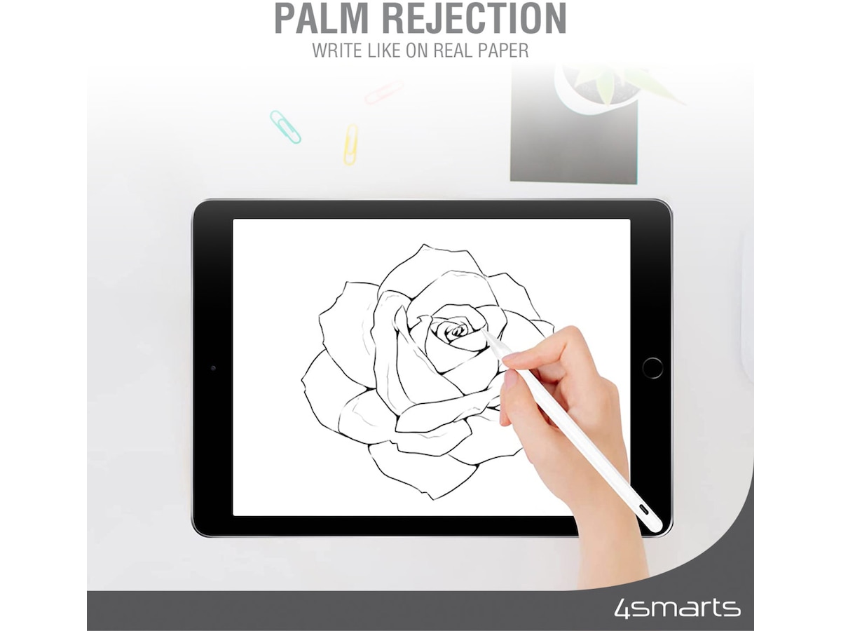 4smarts Pencil Pro 3 iPad stylus (vit) Tangentbord och pennor