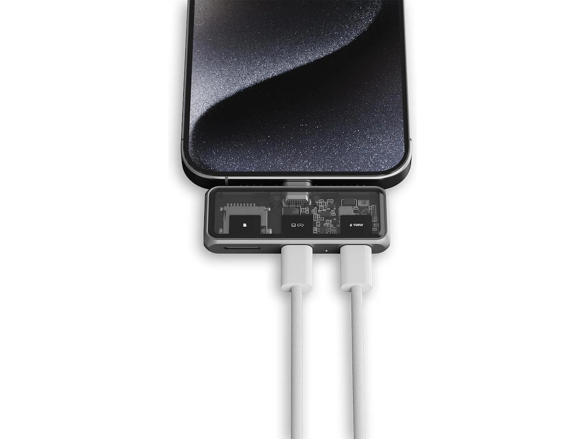Satechi Mobile XR USB-C Hub (rymdgrå) Dockningsstation och USB-hub