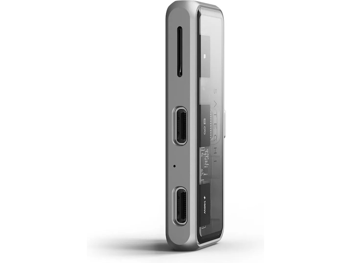 Satechi Mobile XR USB-C Hub (rymdgrå) Dockningsstation och USB-hub