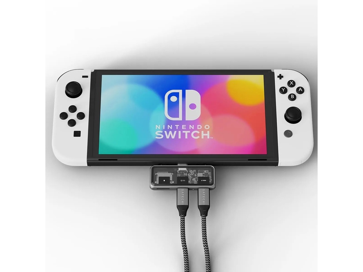 Satechi Mobile XR USB-C Hub (rymdgrå) Dockningsstation och USB-hub