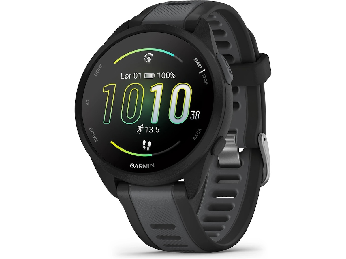 Garmin Forerunner 165 Music 43mm GPS (svart/skiffergrå) Smartwatches