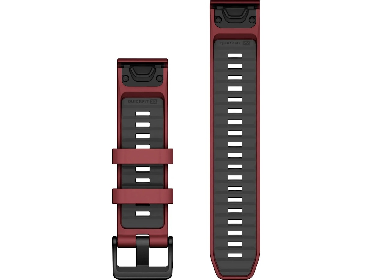 Garmin QuickFit Silikonarmband 22mm (marsala/grafit) Armband
